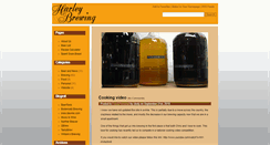 Desktop Screenshot of harleybrewing.com